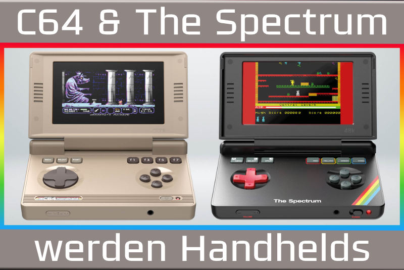 Retro Comeback – Commodore 64 & ZX Spectrum kommen als Handheld