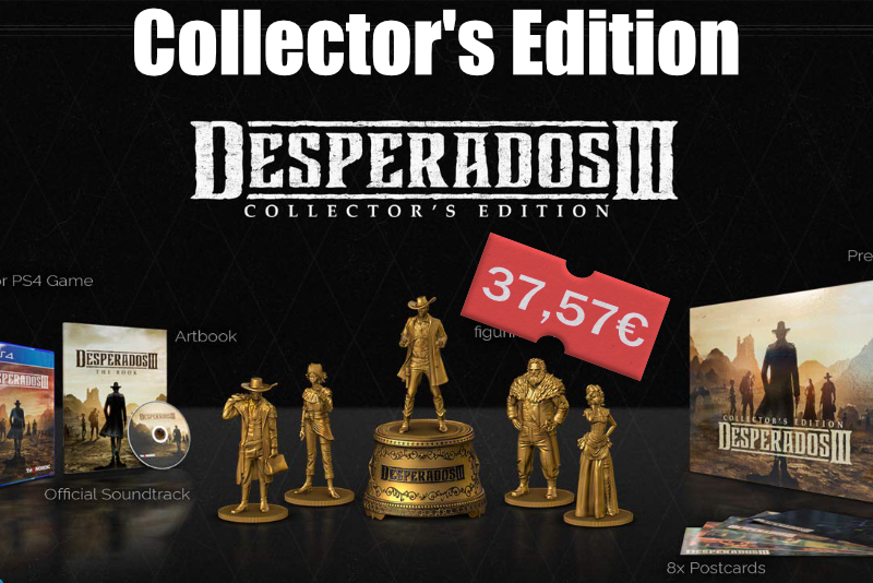 Desperados 3 Collectors Edition zum Schnäppchenpreis
