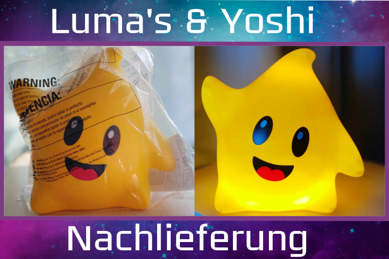 Die Luma (und Yoshi) sind los! Abholbar für Vorbesteller, sowie Nachlieferung in einigen Kinos
