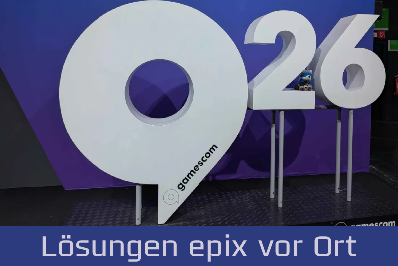 gamescom 2026 – epix vor Ort Quests Lösungen